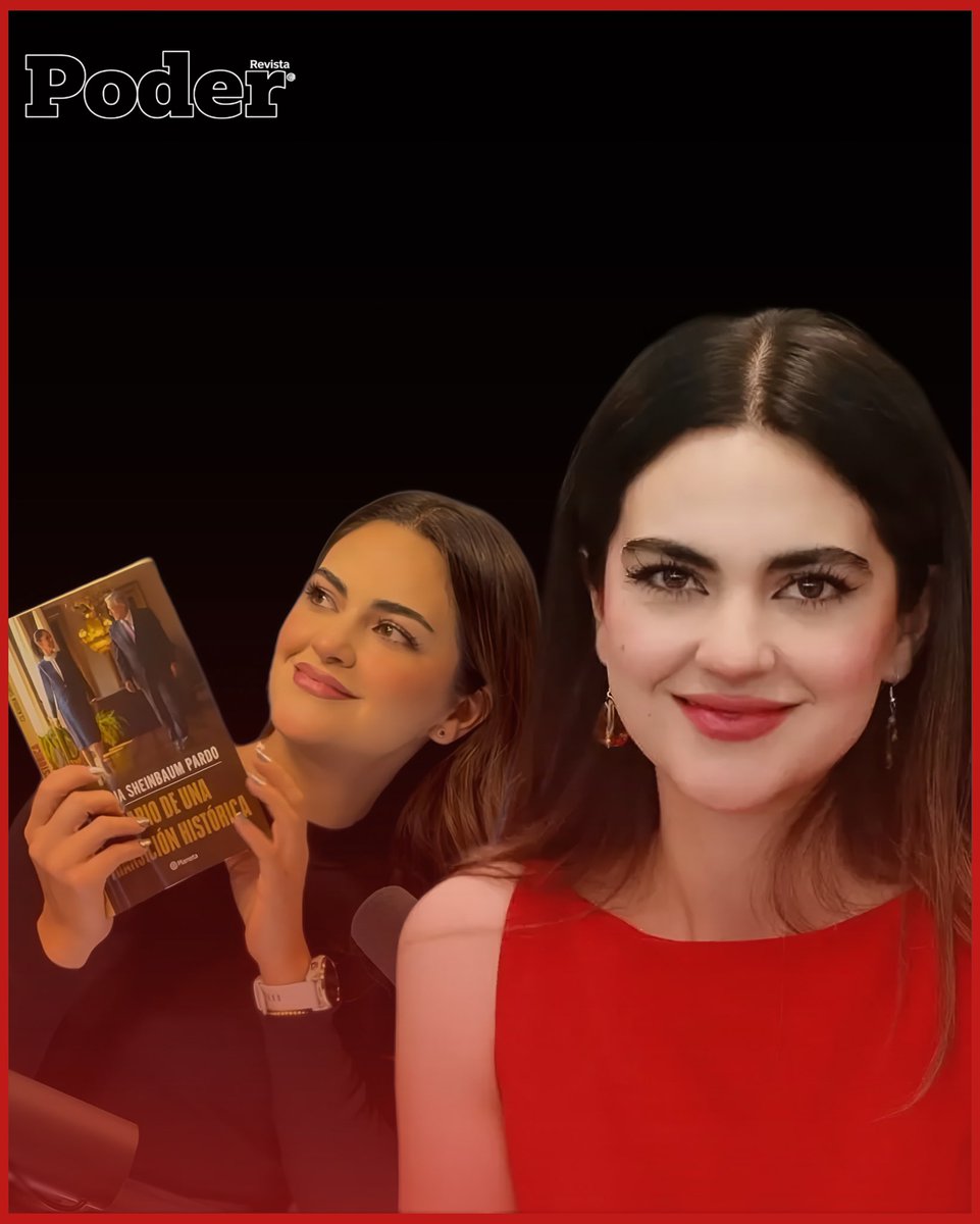 RevistaPoderMx's tweet image. Palabras de la Senadora Andrea Chávez: 
"Orgullosa presumiendo en mesa de debate el más reciente libro de nuestra Presidenta de la República, Dra. Claudia Sheinbaum Pardo:
Diario de una Transición Histórica."