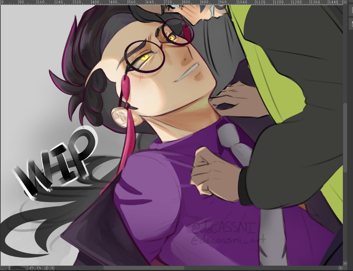 deCASSNI's tweet photo. corbeau wip (unable to finish soon bcuz busy... orz)

(sorry it's yume mc with placeholder default outfit, but i'll post a blank mc or harmony/seika in the final piece) https://t.co/lI7xI8nOf5