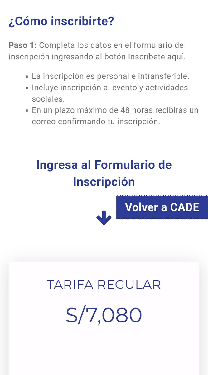 S/7,000 (US$2,000) cuesta una entrada a la CADE de este año, porque venía Milei. Pero ya no viene Milei. Así que el evento estelar ahora es el que tiene a Abanto, Quiroga y Amprimo, que salen todas las noches gratis en Willax. Una llamadita a Indecopi si compraste entrada, ¿no?