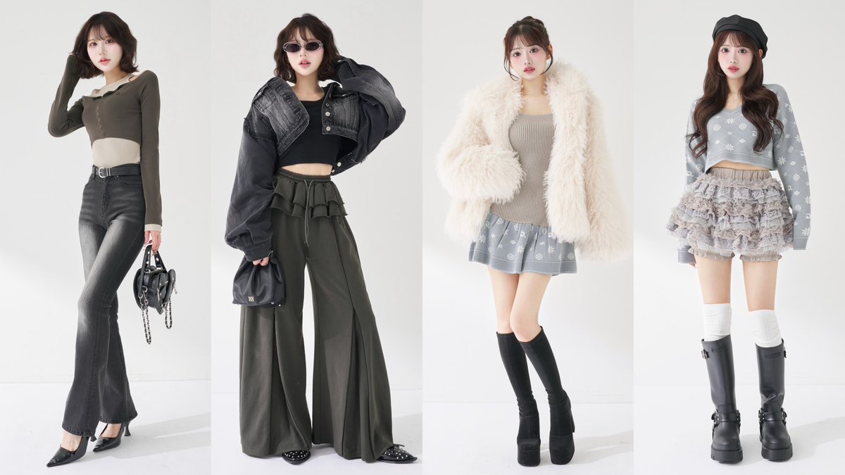 新作コーデまとめ📝セットでも上下別でも使える着回し力抜群アイテムが