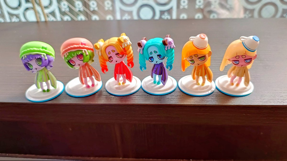 今回もウイルスイーツシリーズコンプリート✨✨🥰