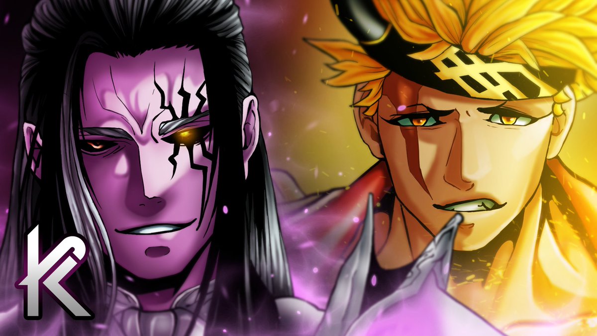 Reize_Ko's tweet photo. Miniatura de Odín vs Sakata no Kintoki, estrenando logo para la cuenta 🫦

Me da igual que la ronda recién haya iniciado 
#drawing #thumbnail https://t.co/fLDkaS8fTr