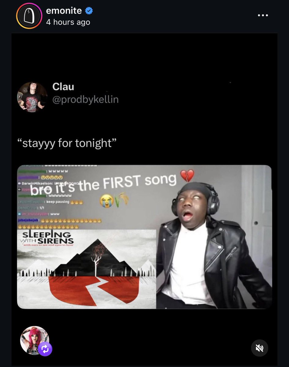 THATS OOMF ON THE EMO NITE INSTAGRAM <a href="/prodbykellin/">Clau 🔛🔝w̸ misses SWS</a>