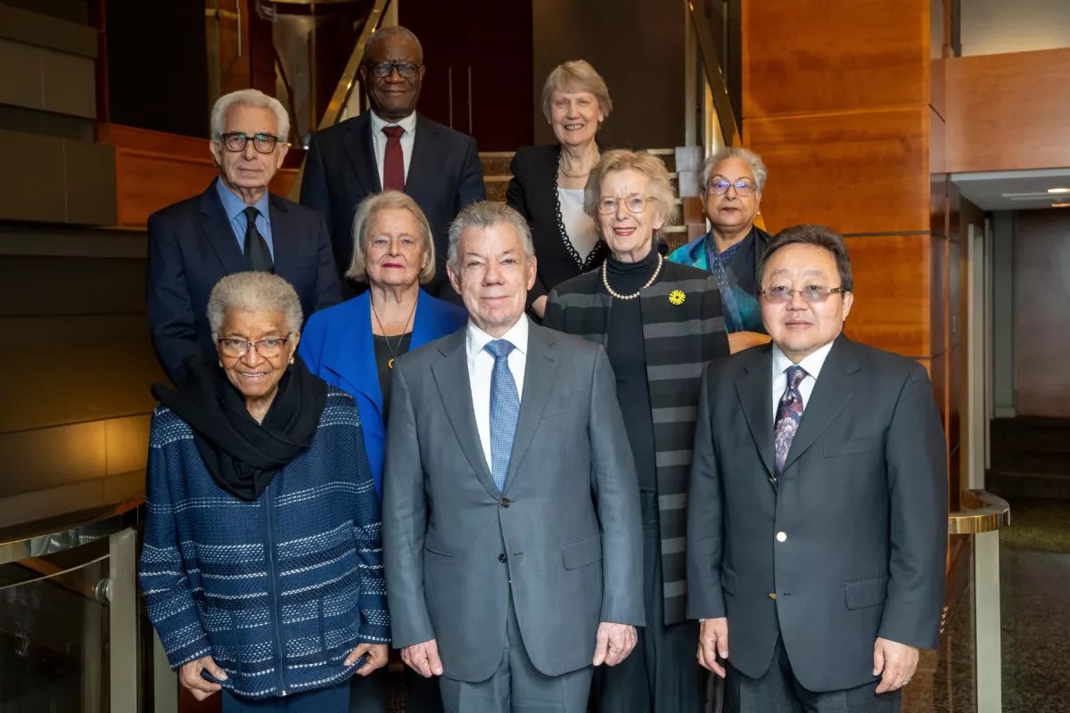 The Elders, a group of former global leaders founded by Nelson Mandela, released a statement advocating for the immediate release of politcal prisoner Marwan Barghouti from Israeli prison to aid the implementation of two-state solution. <a href="/TheElders/">The Elders</a> #GazaCeasefire #Palestine