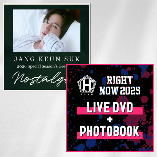 Koari_korea's tweet image. 【SHOP】
ご予約は明日、10/31（金）17時まで✅
#チャン・グンソク 関連商品！お買い逃しなく！

📝2026年オフィシャルカレンダー
shop.koari.net/item/JKS00126.…

🎤TEAM H - [RIGHT NOW 2025] DVD&amp;amp;PHOTOBOOK
shop.koari.net/item/FRVA00070…

#TEAMH  #チャングンソク #JangKeunSuk #グンちゃん #BigBrother