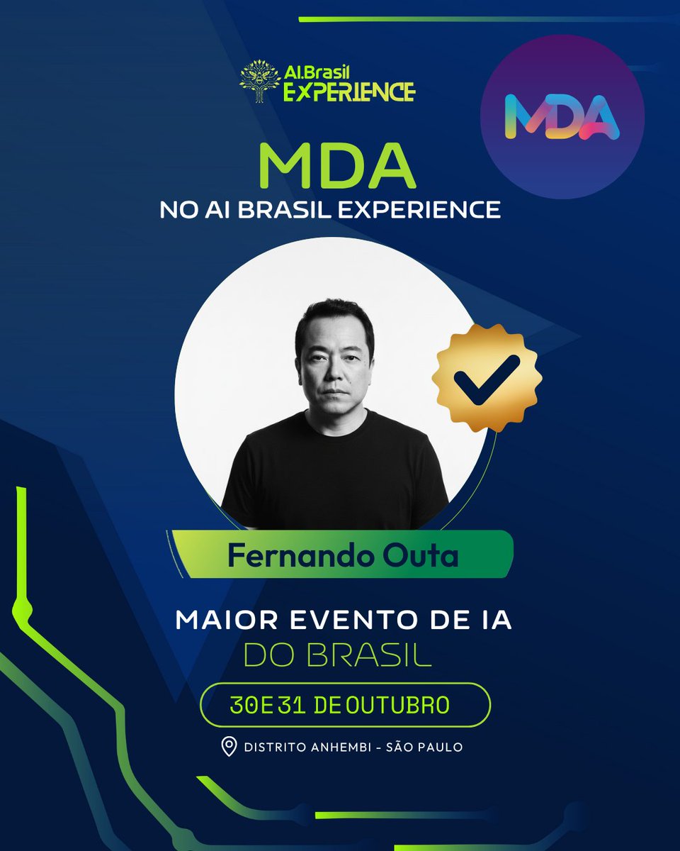 feouta's tweet image. Estamos no AI Experience! 🤖🇧🇷
Comprometidos em democratizar a Inteligência Artificial no país. E queremos você com a gente!
📍 Visite nosso estande e descubra como nossa solução está transformando a geração de leads B2B.

#AIExperience #AIBrasil  #LeadsB2B #SalesAutomate