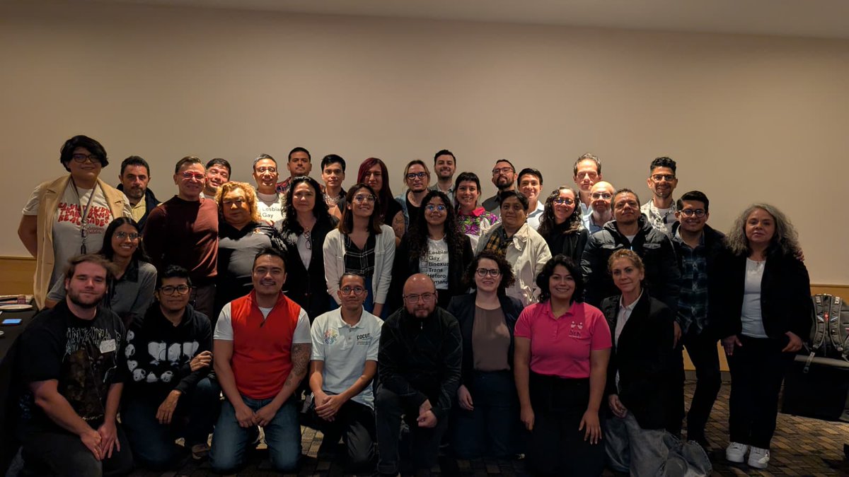 ebailonr's tweet photo. Una gran jornada de capacitación junto a la @CIDH y la @OEA 🇲🇽🏳️‍🌈
Participé en las Jornadas de capacitación sobre estándares interamericanos de igualdad, no discriminación y acceso a la justicia para personas LGBTIQA+.
Fortalecer a la sociedad civil es clave para garantizar derechos.