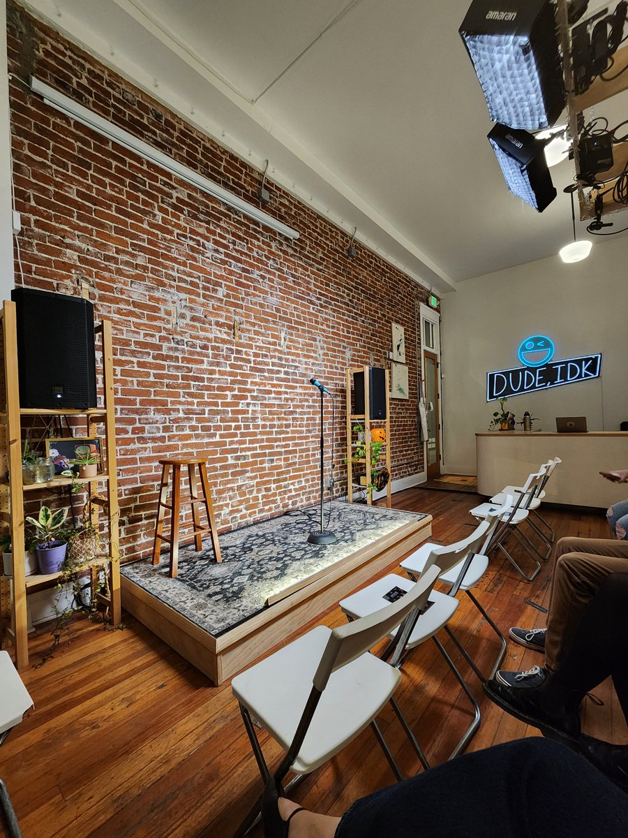 Comedy night with my beautiful wife (not pictured, but exists)