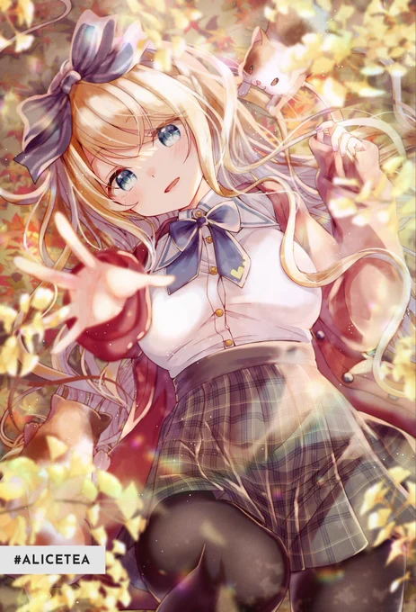 おはよ〜〜 .ᐟഒ もうすぐ紅葉はじまるかな?