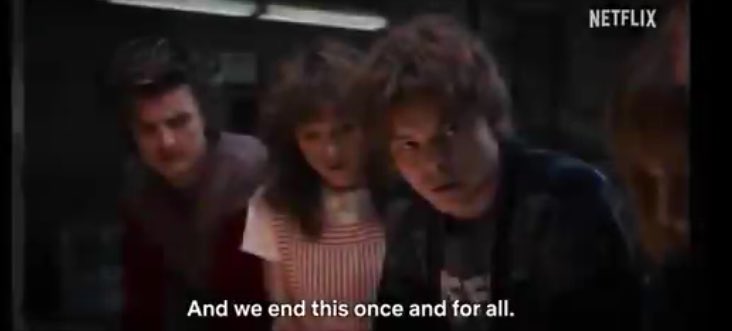 Temos que admitir que é assustador pensar que essa é a última vez que esperamos por um trailer de Stranger Things (provavelmente).

O quão esse trailer incrível não tá escrito, o meu único medo é mexerem com os meus personagens favoritos.