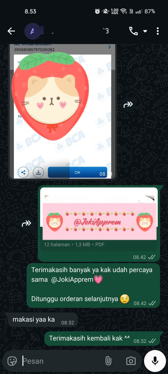 🍓 kompres (mengecilkan) file PDF 🍓 

Aku juga open joki tugas all spess, jasa stalk dan jual apk premium nihhh ^^ 

Yuu yang mau langsung dm/wa
linktr.ee/JokiApprem

#jokitugaskuliah #zonauangᅠ #testijokiApprem