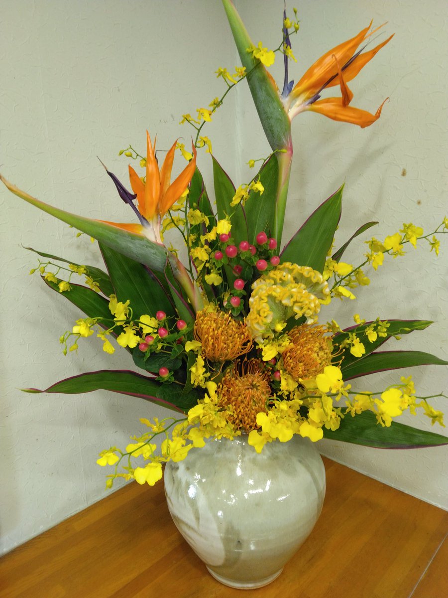 (A0025)島崎炎樹「花」 A0025)島崎炎樹「花」