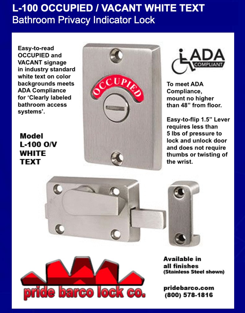 PRIDE BARCO LOCK COMPANY tweet media