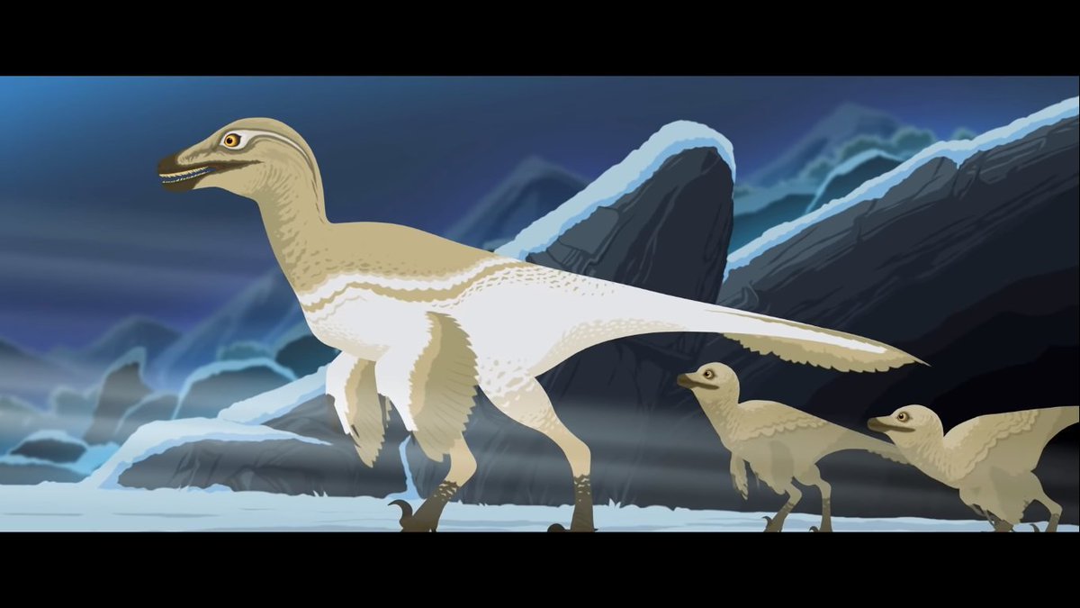 Mimicking Raptors and Troodontids are pretty much a trope now huh.

I love it!!