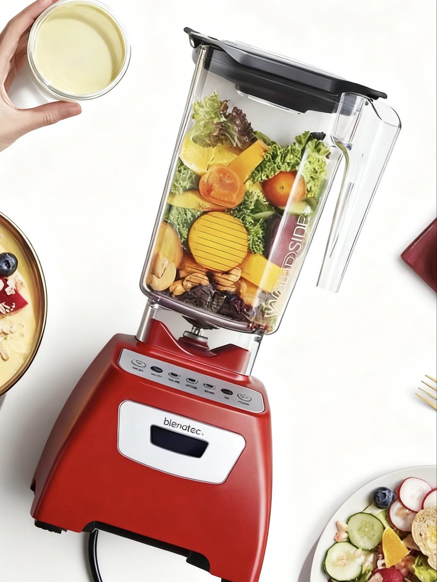 yngfn472954's tweet image. 🌟Multi-Functional Blender
Model: Classic 570
Power: 1560W
Capacity: 2.6L
Auto-Cleaning: One-touch auto-cleaning for easy maintenance
Quiet Operation: Smooth and quiet performance
🔗:europehoreca.com
#BlendtecBlender #HighPowerBlender #MultiFunctionalBlender