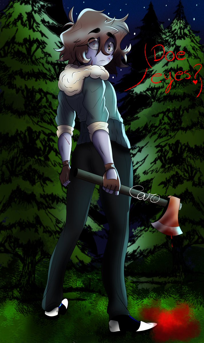 #MDHM   #MyDearHatchetMan

DOE EYES ??🪓