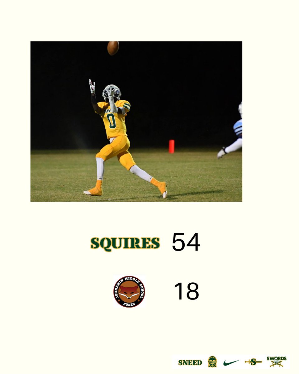 FINAL. 💚💛⚔️🏈🔥 #SwordsUp #VICTORY 
Photo Credit: <a href="/TheDaisyBostick/">Daisy Bostick Action Photography</a>