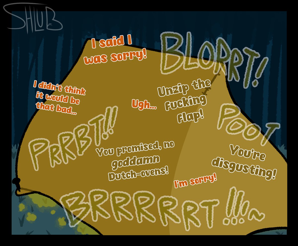 Camping with a wunk's rear...

🎨 from the amazing <a href="/pornshlub/">Pornshlub</a>