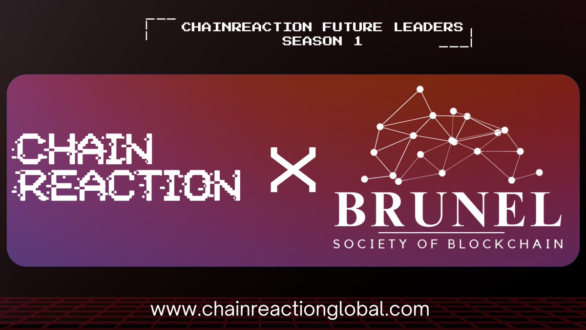 🇬🇧@Brunelonchain is known for its innovation, entrepreneurial spirit in the UK - hosting student-led hackathons and creating opportunities for student builders to explore blockchain and it's real-world applications on campus.

We’re proud to have <a href="/brunelonchain/">Brunel Society of Blockchain</a> (Brunel Society of