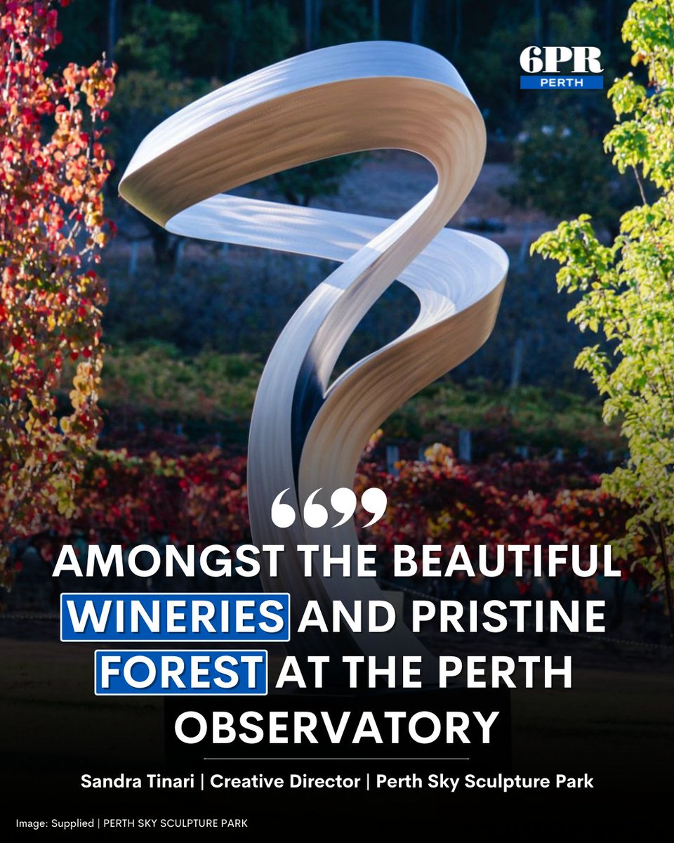 Sculpture artists will soon have a premier exhibition space at the historic Perth Observatory, offering tourists a chance to enjoy art in the scenic Bickley Valley.
Hear about the new sculpture park: brnw.ch/21wX34V