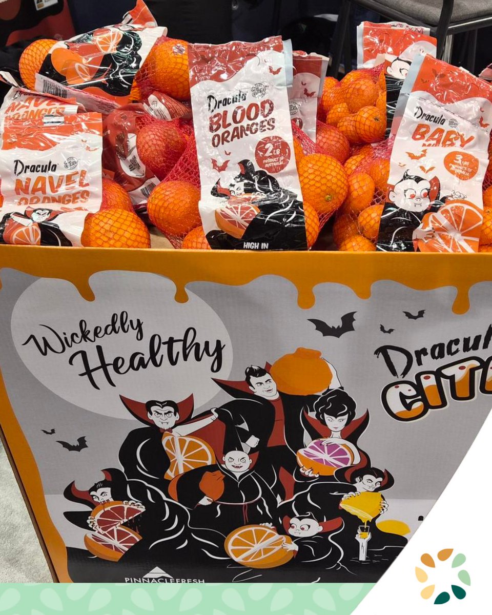 A ‘fresh’ take on Halloween, featuring our global member Pinnacle Fresh at the #Global Produce and Floral Show.

#GPFS2025 #IFPAANZ #showcasingourmembers #ifpa #halloween #freshmatters
