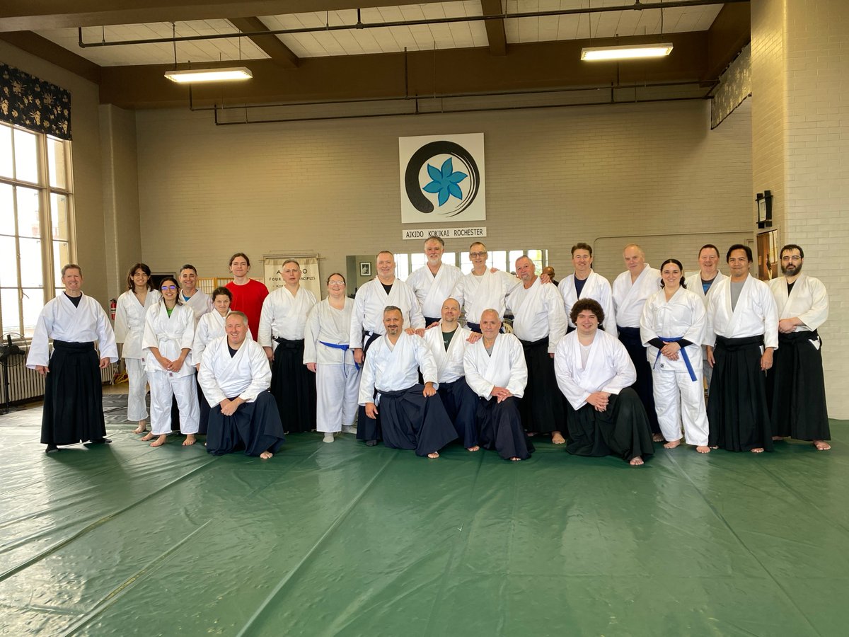 aikidoroc's tweet photo. Thank you Matt  and Todd Senseis for another excellent seminar!  Thanks to all those who lent their energy, sweat, and willingness to learn knew things,  especially those that traveled from a far. And thanks to our sister dojo  Eastern Sky Aikido for organizing the event. https://t.co/CO5x2HS51E