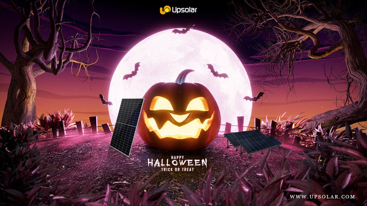 Dress up, have fun, and enjoy every moment of this spooky holiday. Happy Halloween!

#Upsolar #SolarEnergy #CleanTech #RenewableEnergy #EnergyEfficiency