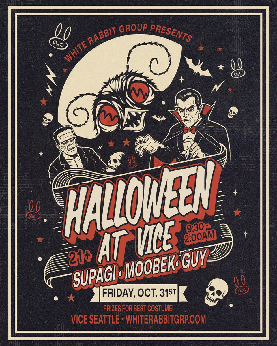 👻🤠YEEEEEEHAW, it’s almost time to ride on into #halloweekend, and free RSVP’s for Halloween at @viceseattle are goin’ quick!

Got your costumes ready?

🎟️ Not able to make the 10:30pm RSVP cutoff? Lock in your spot w/ presale OR a table for the squad! posh.vip/f/42263