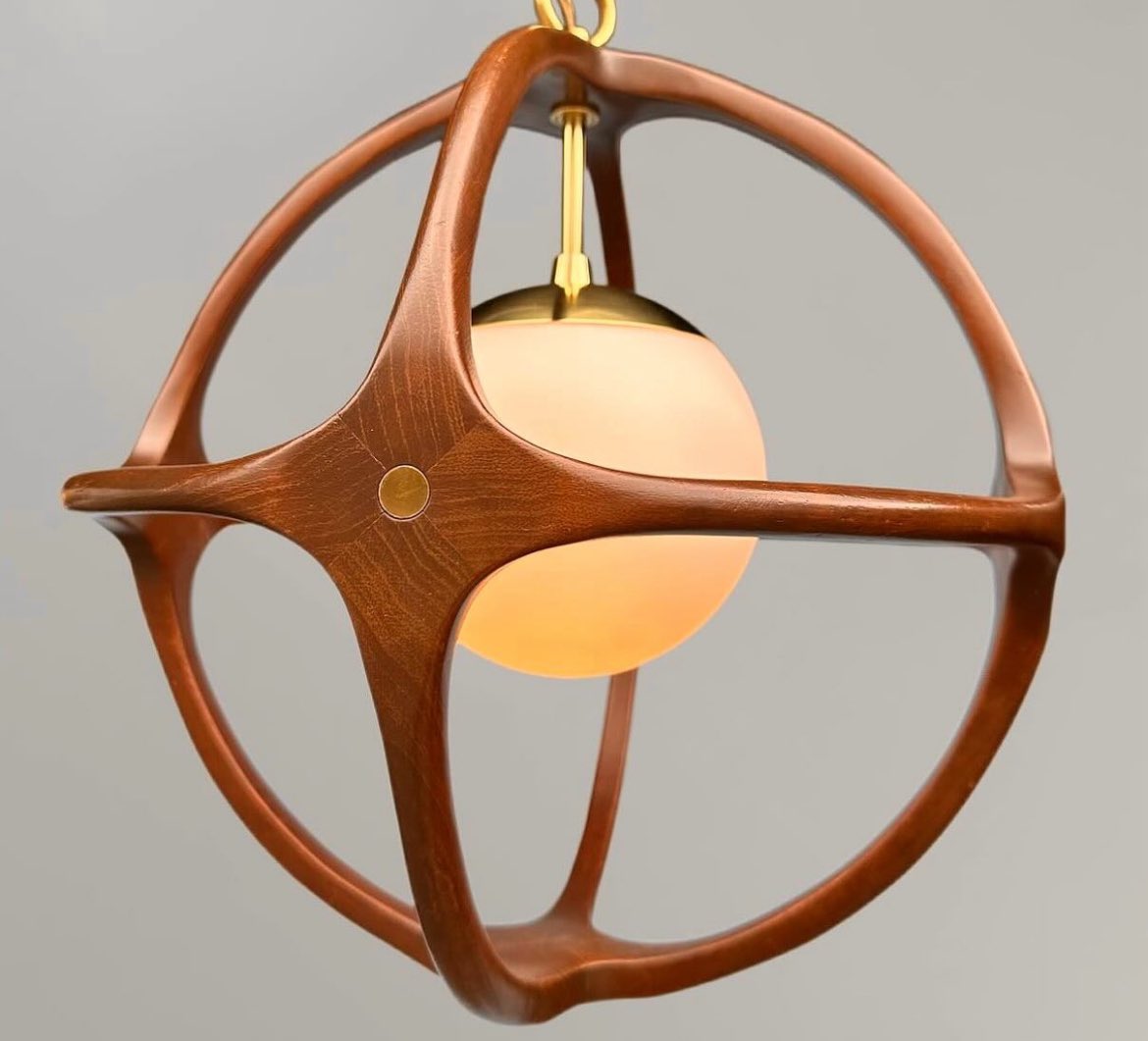 luusssso's tweet image. Mid century modern lamps by Modeline of California