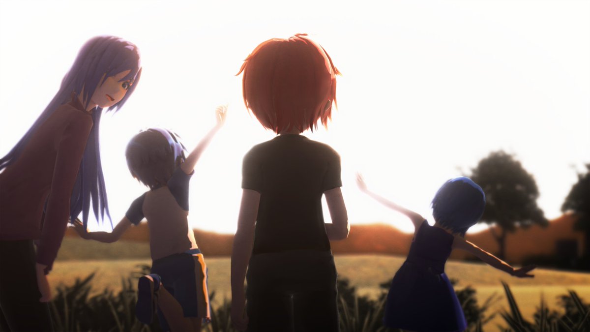 yoiterox's tweet photo. "Mas alla de los recuerdos" 🍃

Hey, pequeño render nocturno, dando un pequeño vistazo al pasado. De verdad tengo muchas ganas de mostrarles esta historia, pero para serles sincera creo que es mas probable que salga primero escrito que animado... https://t.co/XEfPEZqHEp