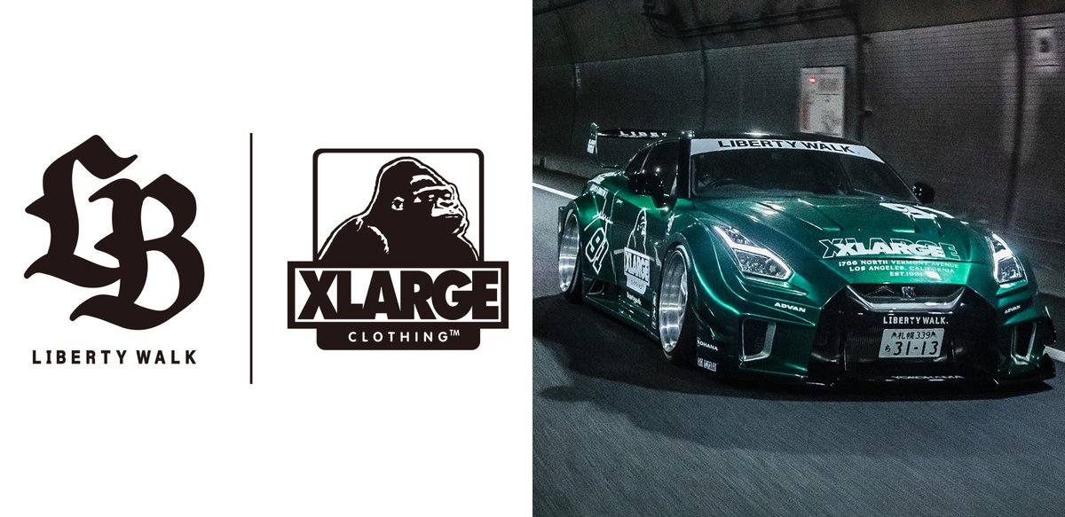 11.1.sat XLARGE × LIBERTY WALK コラボレーション情報を今すぐ