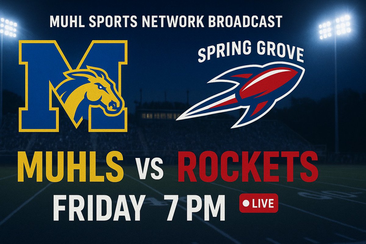 JGMediaUS's tweet photo. Clear your Friday night. Two huge playoff games coming in hot:
📍 Spring Grove vs. @MuhlenbergFball
🎥 https://t.co/Av7Kym8xPj
📍 @ExeterTwpFB vs. Lower Dauphin
🎥 https://t.co/ha7NPYJ5ID
Live on JG Media at 7 PM. Tune in. Bring the energy.
#Exeter #Muhlenberg #SpringGrove #LowerDauphin