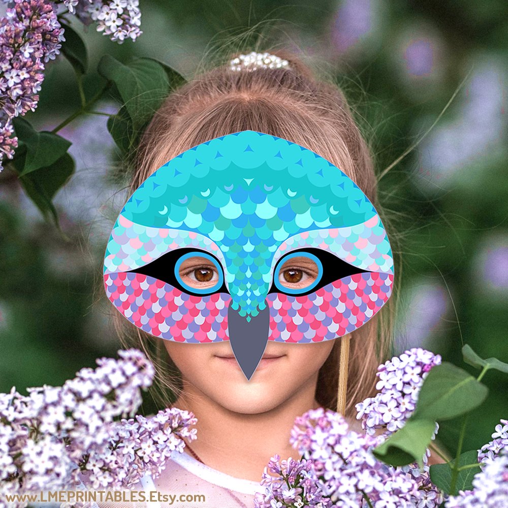 lmeprintables's tweet photo. Hummingbird Mask Printable Bird Costume Animal Halloween Multicolor Children Party Favor Birthday Violetear Masquerade Carnival Kid Adult https://t.co/JwU5pWMyUr via @Etsy #hummingbirdmask #printablebirdmask #lastminutecostumes #masksforkids #masksforadults #partymasks #diymasks https://t.co/jOTXddq1iM
