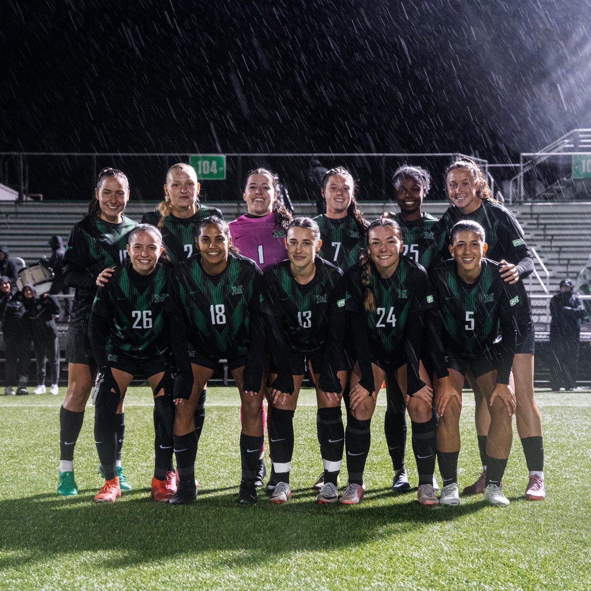 HerdWSoccer's tweet photo. What a way to end the regular season!

🟢 Most Wins since 2015
🟢 First hat trick since 2021
🟢 Fernanda leads the Sun Belt Conference (T-4th Nationally) in Assists
🟢 Bailey with her 7th goal of the season, 19th of career - Tied for 3rd all time. 

⚽️: https://t.co/uWFt71sJZL https://t.co/phTslnMvPH