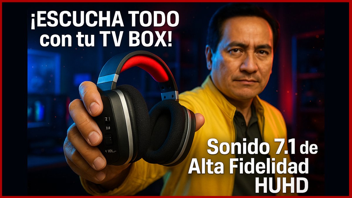 WinAplicaciones's tweet photo. 😱 Cómo convertir tu TV BOX en cine: sonido 7.1 de alta fidelidad https://t.co/cTWFNJorBT #GadgetsFacil #RodrigoPacheco #RodrIvanPacheco #RodrigoIvanPacheco #Audio7_1
#CineEnCasa
#HighFidelity
#TVBox
#SonidoEnvolvente
#TutorialAudio https://t.co/5DoqI0L1gR