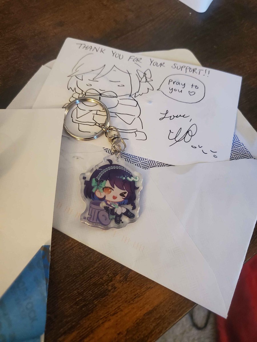 Matax33's tweet image. my keychain of @yoyoitsIO arrived. It looks awesome