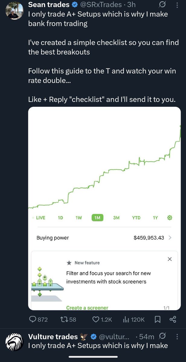 BlazedBeast's tweet photo. @SRxTrades @vulturetrades 
🤔🤔 https://t.co/aBpcBQXp61