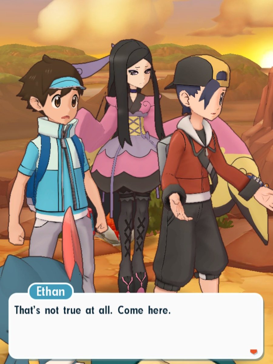 BurnedFragments's tweet photo. I LOVE HOW ETHAN TRIES TO COAX SILVER INTO COMING OVER AND WHEN SILVER DOESN'T LISTEN HE INSTANTLY GETS FED UP. HE HAS DONE THIS TWICE. https://t.co/ZJTT2gkpjq