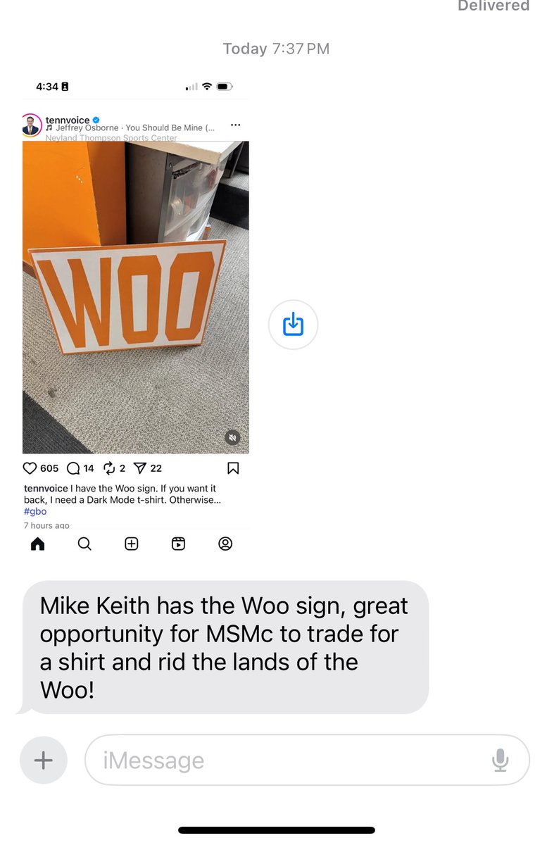 igdin_'s tweet photo. Hey @tennvoice. Perhaps you may get a better deal at @MSMandCompany for the sign. They understand #NoWoo…. #RidTheLandOfWoo https://t.co/HRUKltz8MQ