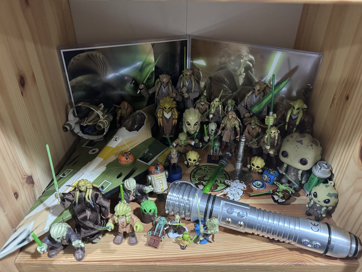 TheBurritozilla's tweet image. My favorite Jedi has always been Kit Fisto ironically... when I was a kid I fell in love with him just because he was my favorite color, but now I'm dedicated to collecting any and all of his merchandise that's out there!! Love ya Kit 💚 #Spooktacular25
@Vaati_OW friend tag!