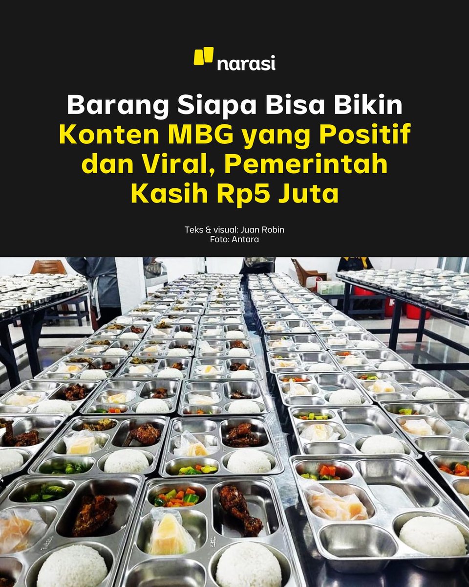 sobatrabi's tweet photo. @nuicemedia itu adalah contoh konten positif tentang MBG https://t.co/GSiYEACVGM