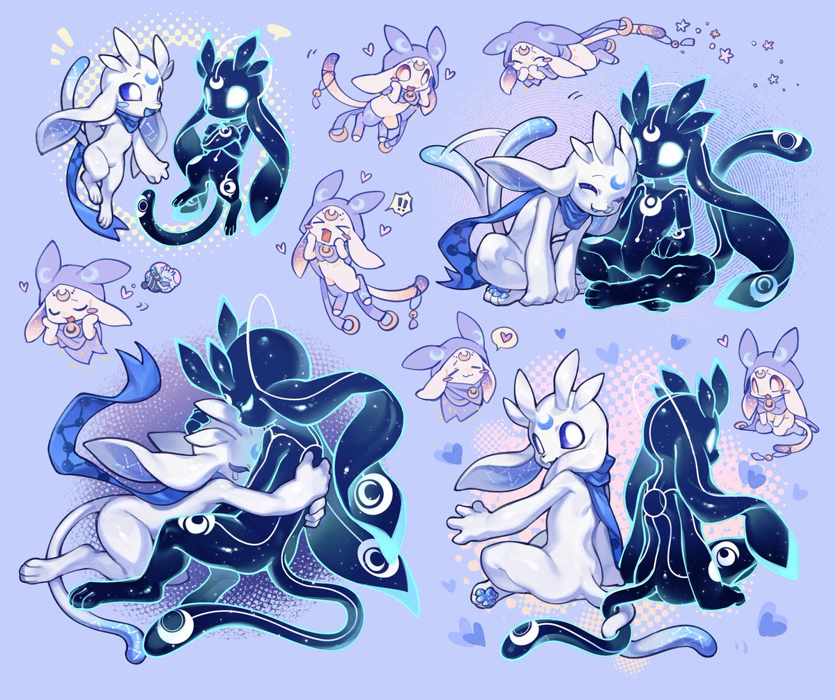 some selfcest interaction
🎨：🍰
I really really  really really like them.