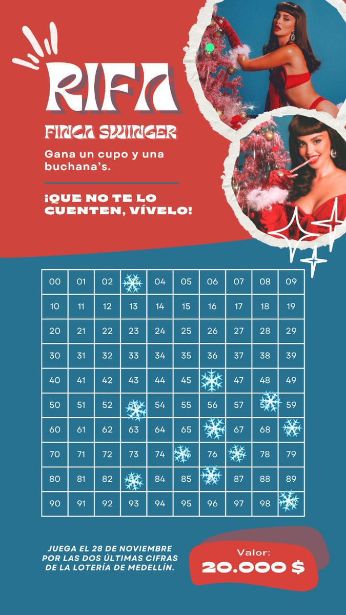 Juega el 28 de noviembre con las dos últimas cifras de la Lotería de Medellín
💰 Valor: $20.000
💋 Aplica para parejas, solos o solas.
Info 3145832498
Nequi 3145832498 <a href="/exhibiendome/">Exhibiendome♥️</a> <a href="/ChismeMedellin/">chisme Fresco Medellín</a> <a href="/Swingers_Med/">Medellin Swinger's 🍍</a> <a href="/MrAnonimusStag/">Mr Anonimus Stag... 🫎😈</a> <a href="/milu_swinger/">THE CLUB SWINGER</a> <a href="/Dianandres90/">Diana&Andres</a> <a href="/MartinSabella2/">🍍SW🇨🇴ISABELLA❤️MARTIN-29k🫦</a>