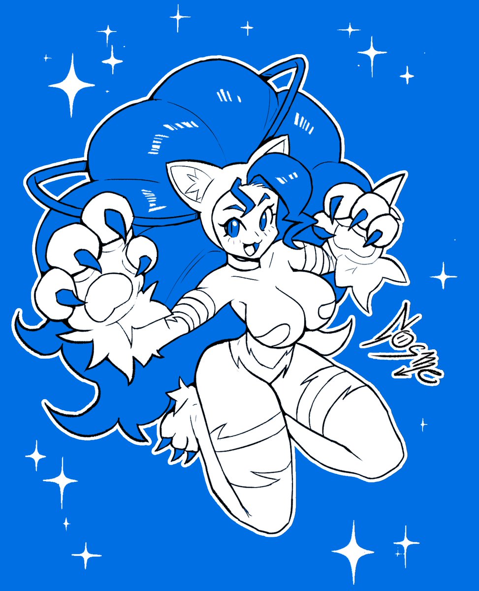 ahi va otro 
#Felicia #Darkstalkers #art