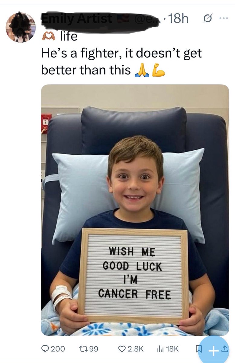 THIS IS FAKE!! 😡 
It's reprehensible to exploit AI-generated images just to boost engagement.  I have a real problem with this practice, as it detracts from genuine, heartfelt stories that deserve our attention.

Please be aware you don’t fall into this trap! 

SICK!!!