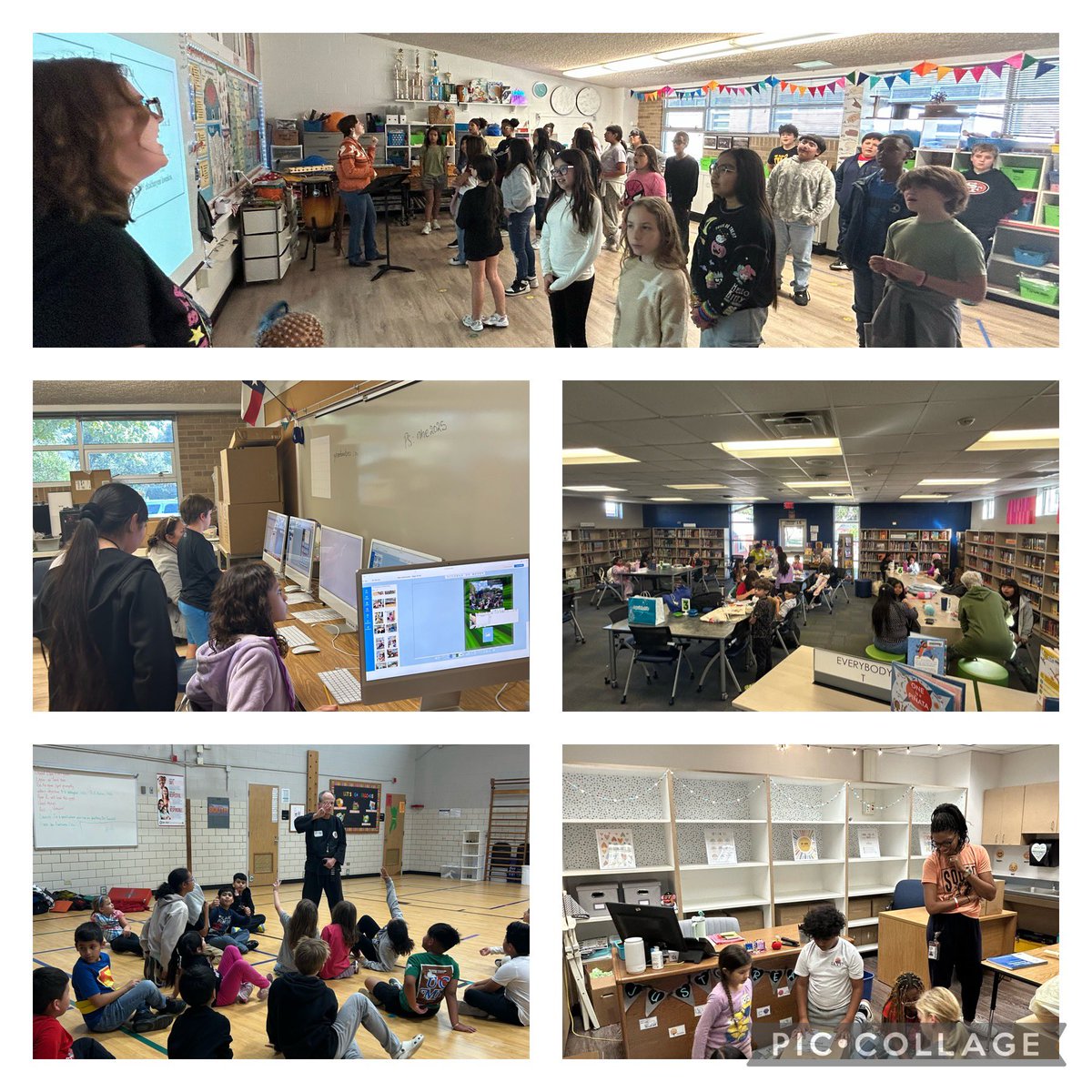 Clubs are in full swing <a href="/nherisd/">Northwood Hills Elementary</a>. With the help of community and staff volunteers kids learn how to: show kindness,  create with digital media, defend themselves, knit, &amp; sing harmony! Love seeing these kids grow in and outside of the classroom! #LevelUpNHE #DreamBigRISD