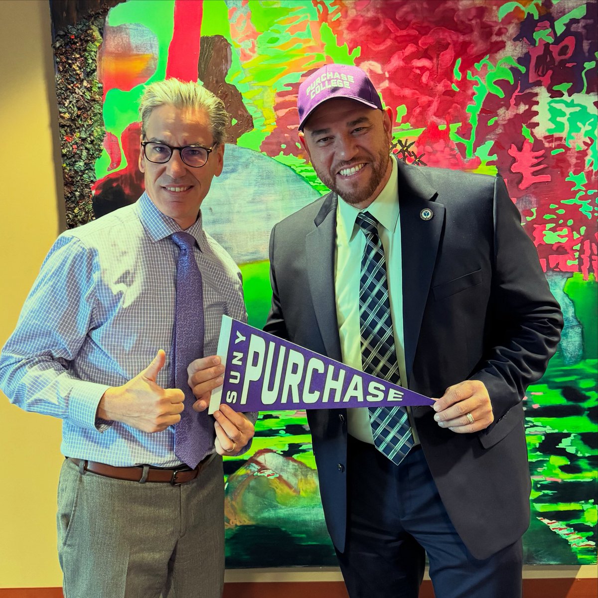 Honored to have met with <a href="/PurchasePres/">Michael Steiper</a> today. We discussed opportunities to partner and help Yonkers students pursue their dreams! More to come.🩵🤍🩶 #YonkersMagic