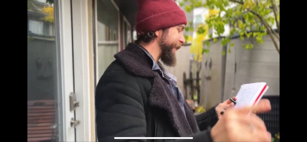 DloMidili's tweet photo. Filmmaking journal number…uh…ten? 
Not sure. Finalized latest scene. The sound wasn’t my favorite.
But them rehearsals made for some intense drama. Noted. 
#seattlefilm #gorillafilm #underthisroofproject 

https://t.co/k5nTT1eFLm https://t.co/DSC7IfbM13