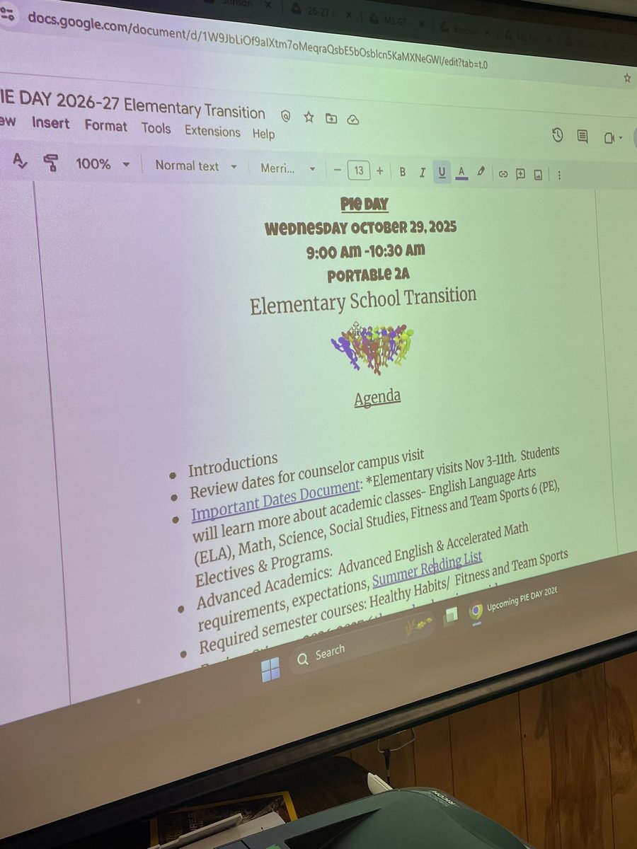 Great turn out at our annual transition meeting AKA Pie Day with our feeder elementary campuses! Yummy pie 🥧, hot coffee ☕️ &amp; lots of information. Can’t wait to meet our new Skyhawks soon! 
<a href="/NISDStinson/">Stinson MS NISD</a> <a href="/NISDCounseling/">NISD Counseling</a> <a href="/NISDCarnahan/">Carnahan Elementary</a> <a href="/NISDMay/">May Elementary</a> <a href="/NISDScobee/">Scobee Elementary</a> <a href="/NISDSteubing/">Steubing Elementary</a> <a href="/NISDWanke/">Wanke Elementary</a>