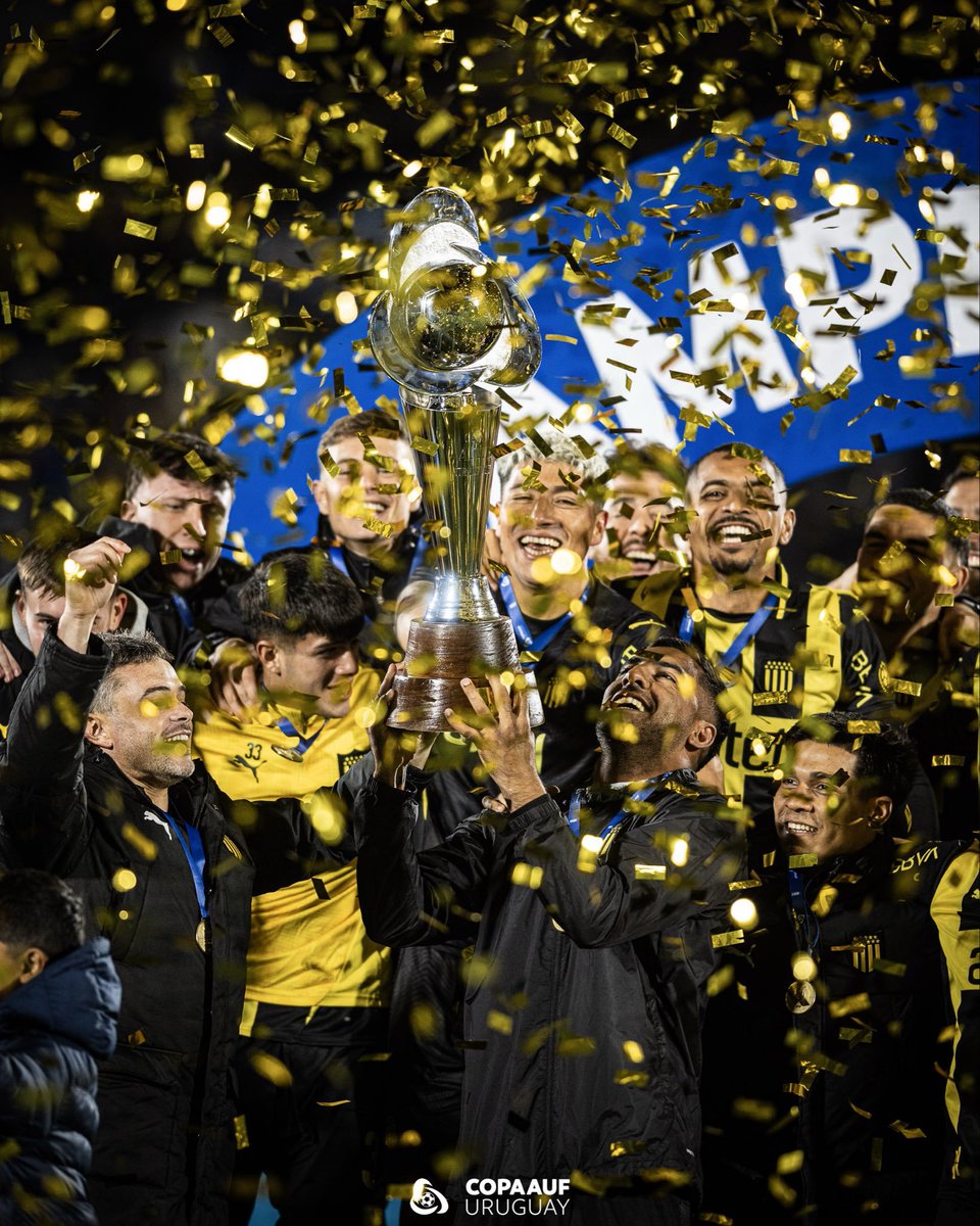 ¡Felicidades, <a href="/OficialCAP/">PEÑAROL</a>! Campeón de la <a href="/CopaAUFUruguay/">Copa AUF Uruguay</a> 2025.

📸 <a href="/CopaAUFUruguay/">Copa AUF Uruguay</a> 

#CreeEnGrande